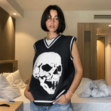Skull Knit Sweaters