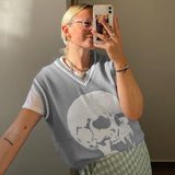 Skull Knit Sweaters