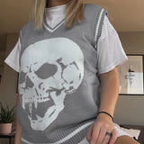 Skull Knit Sweaters