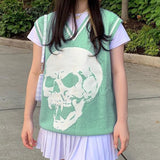 Skull Knit Sweaters