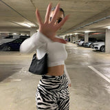 Psychedelic Zebra Print Pants