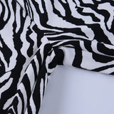 Psychedelic Zebra Print Pants