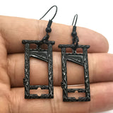 Mini Guillotine Earrings