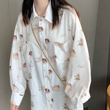 Angel Button Up Shirt