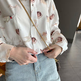Angel Button Up Shirt