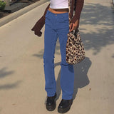High Waisted Y2K Corduroy Trousers