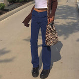 High Waisted Y2K Corduroy Trousers