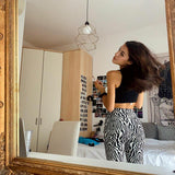 Psychedelic Zebra Print Pants