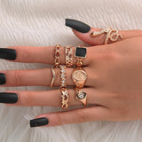 9 Piece Cosmic Ring Set