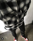Plaid Hooded Jacket