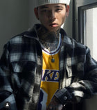 Plaid Hooded Jacket
