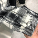 Plaid Hooded Jacket