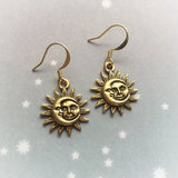 Sun and Moon Earrings
