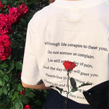 "Rose & A Poem" Tee
