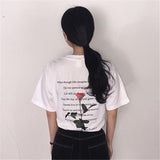"Rose & A Poem" Tee