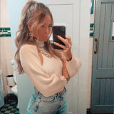 Knitted Turtleneck Sleeves