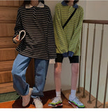 Oversized Drop Shoulder Polo Sweater