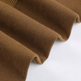 Patched Corduroy High Waisted Pants