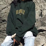 Embroidered Hawaii Sweater