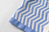 Knitted Striped Vest