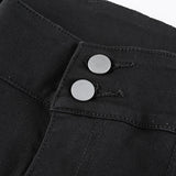 Pleated Bell Bottom Trousers