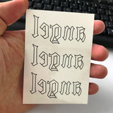 Waterproof Temporary Tattos