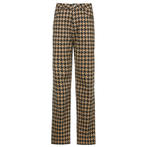 Hounds Tooth Jeans