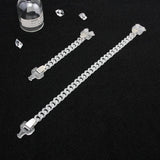 Acrylic Chain Necklace Bracelet Set