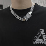 Acrylic Chain Necklace Bracelet Set