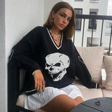 Skull Knit Sweaters