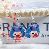 Clown Earrings