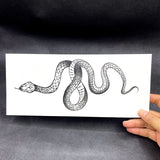 Temporary Snake Tattoo