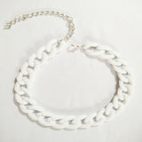 Thick Acrylic Cuban Link Chains