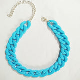 Thick Acrylic Cuban Link Chains