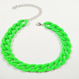 Thick Acrylic Cuban Link Chains