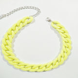 Thick Acrylic Cuban Link Chains