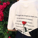"Rose & A Poem" Tee