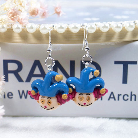 Clown Earrings