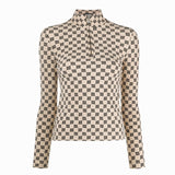M Monogram Turtleneck Top