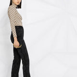 M Monogram Turtleneck Top