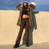 Pink Hearts Bell Bottom Trousers