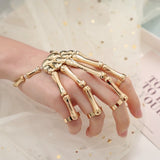 5 Finger Skeleton Ring