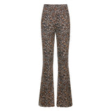 Pink Hearts Bell Bottom Trousers