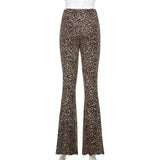 Pink Hearts Bell Bottom Trousers