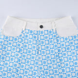 Pink Hearts Bell Bottom Trousers