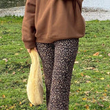 Pink Hearts Bell Bottom Trousers