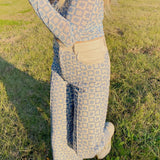 Pink Hearts Bell Bottom Trousers