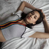 Knitted Rainbow Shirt