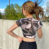 Mesh Eyes Top