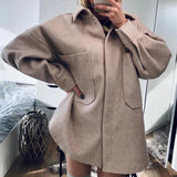 Oversized Wool Jacket